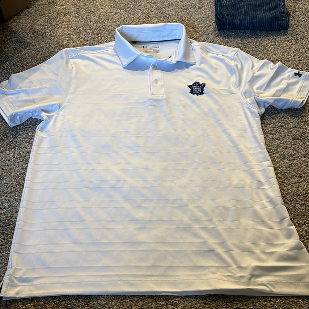 Leafs x Under Armour Golf Shirt